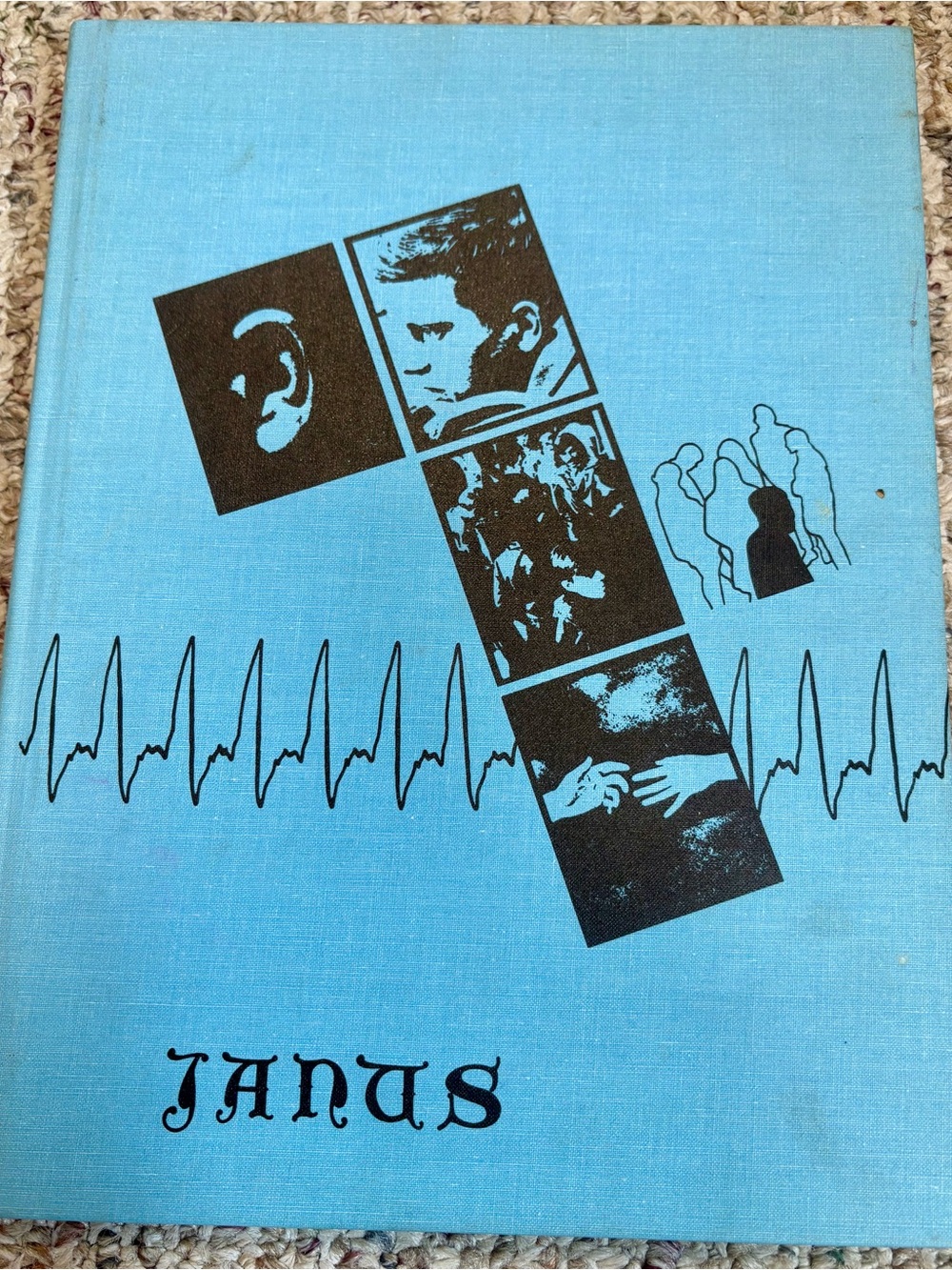 Vintage Auburn NY Auburn Community College Yearbook Janus 1972